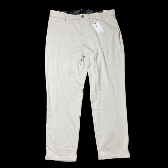 Nike Golf Pants Mens 38x30 Light Bone Off White Victory Sport Dri-FIT AJ5489-072 - Picture 3 of 16